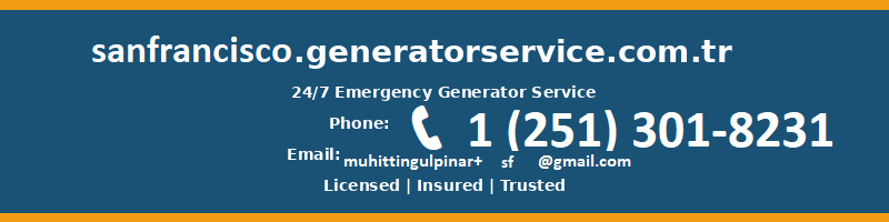 San Francisco Generator Service Email